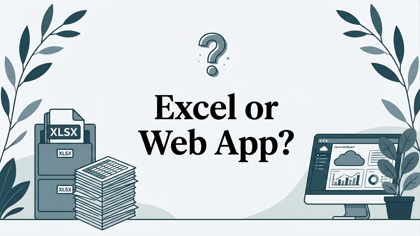 Is Excel or a hosted web app better for your business?